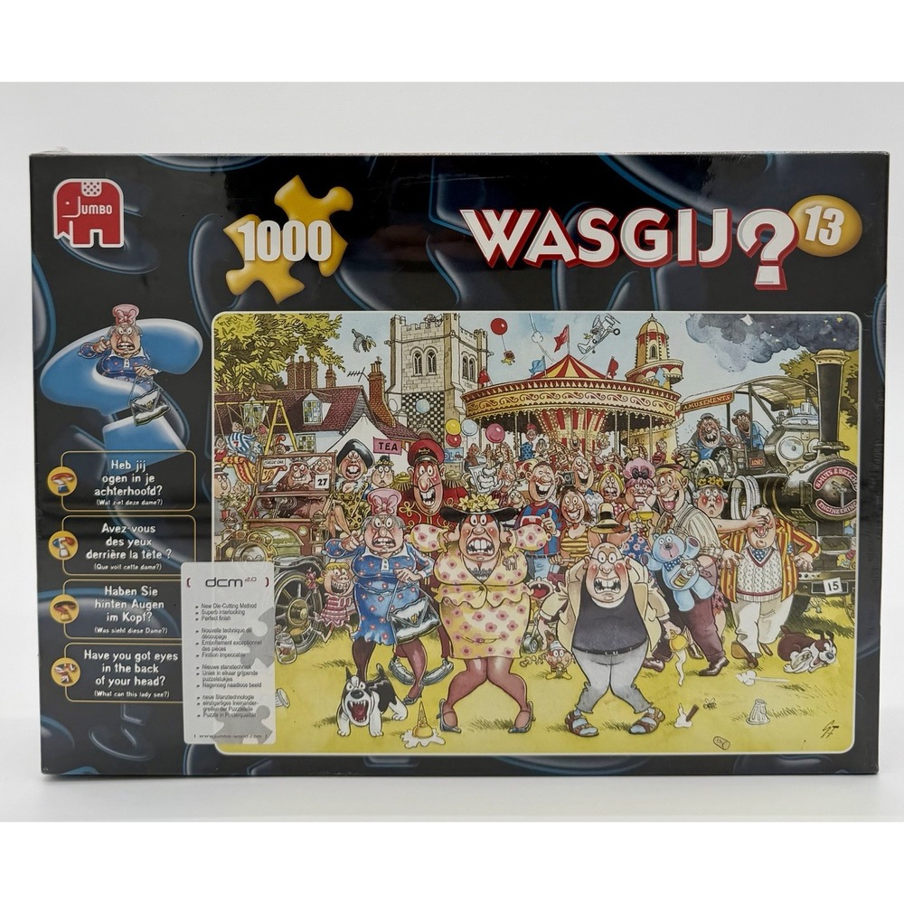Wasgij Destiny 1000 Piece Jigsaw Puzzle #13 "Calendar Gals" Jumbo New Sealed
